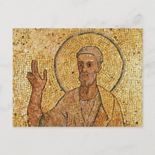 St. Peter, uit de Crypt of St. Peter, c.700 AD Briefkaart (Voorkant)