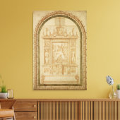 St. Peter Vist, studie voor de Altar Canvas Afdruk (Insitu (Woonkamer))