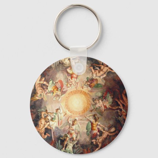 St Peters Bacillica Rome Italië Sleutelhanger (Voorkant)