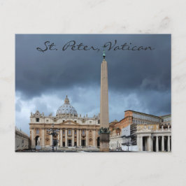St. Peter's Basicila, Heilige stad Vaticaan Briefkaart