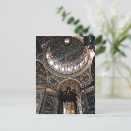 St. Peter's Basilica Briefkaart (Staand voorkant)