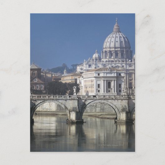 St Peters Basilica Briefkaart (Voorkant)