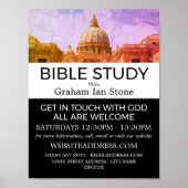 St. Peter's Basilica, Christian Bible Class Advert Poster (Voorkant)