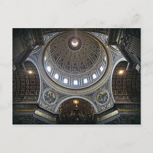 St. Peter's Basilica Dome Briefkaart (Voorkant)