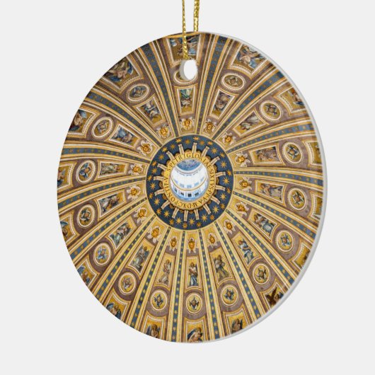 St. Peter's Basilica Dome - Vaticaan, Rome, Italië Keramisch Ornament (Links)