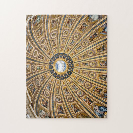 St. Peter's Basilica Dome - Vaticaan, Rome, Italië Legpuzzel (Verticaal)