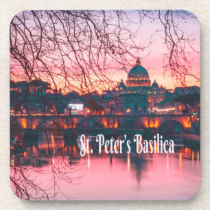 St. Peter's Basilica, Rome, Italië Bier Onderzetter
