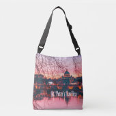 St. Peter's Basilica, Rome, Italië Crossbody Tas (Voorkant)