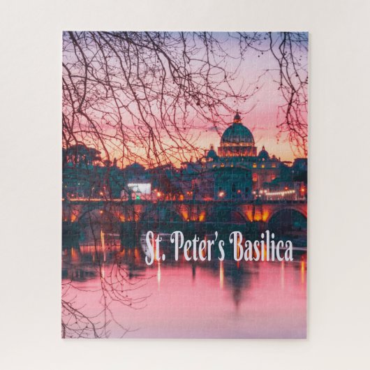 St. Peter's Basilica, Rome, Italië Legpuzzel (Verticaal)