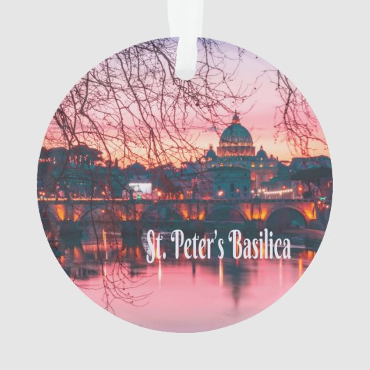 St. Peter's Basilica, Rome, Italië Ornament (achterkant)