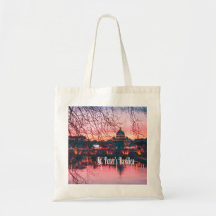 St. Peter's Basilica, Rome, Italië Tote Bag
