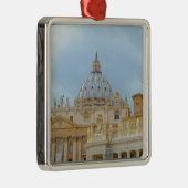 St. Peters Basilica Vaticaan in Rome Italië Metalen Ornament (Rechts)