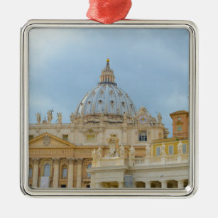 St. Peters Basilica Vaticaan in Rome Italië Metalen Ornament