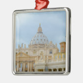 St. Peters Basilica Vaticaan in Rome Italië Metalen Ornament (Links)