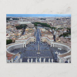 St. Peter's Basilica, Vaticaanstad, Italië Briefkaart