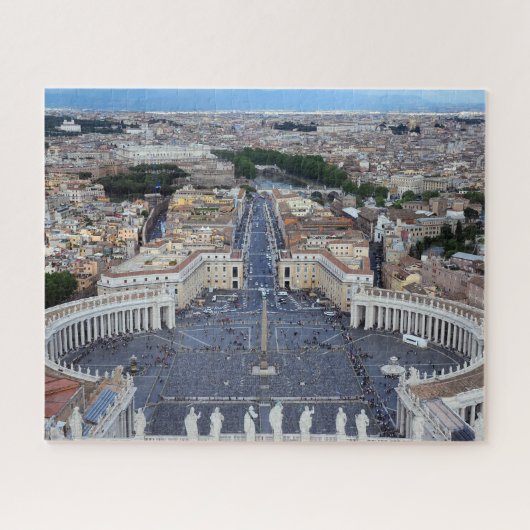 St. Peter's Basilica, Vaticaanstad, Italië Legpuzzel (Horizontaal)