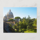 St. Peter's Basilica, Vaticaanstad, Rome, Italië Briefkaart (Voorkant)