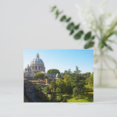 St. Peter's Basilica, Vaticaanstad, Rome, Italië Briefkaart (Staand voorkant)