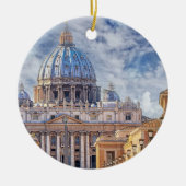 St. Peter's Basilica, Vaticaanstad, Rome Keramisch Ornament (Voorkant)