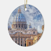 St. Peter's Basilica, Vaticaanstad, Rome Keramisch Ornament (Links)