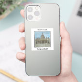 St. Peter's Basilica, Vatican City, Italy Sticker (Telefoon)