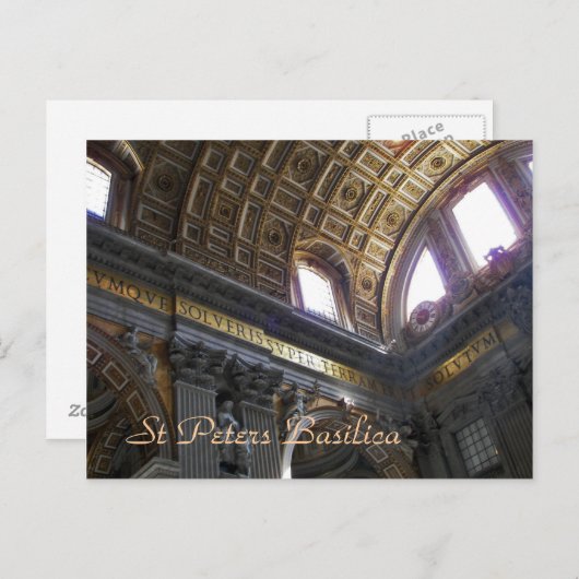 St Peters Basiliek Briefkaart (Voorkant / Achterkant)