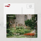 St. Peter's begraafplaats, Salzburg, Oostenrijk Briefkaart (Voorkant / Achterkant)