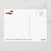 St. Peter's begraafplaats, Salzburg, Oostenrijk Briefkaart (Achterkant)