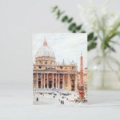 St. Peters Cathedral Briefkaart (Staand voorkant)