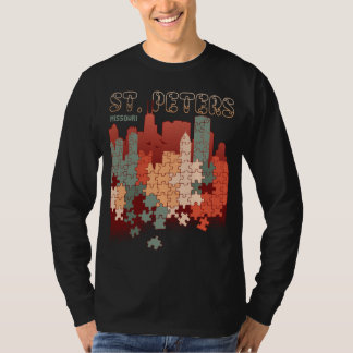 St Peters In Missouri Travel Souvenir T-shirt