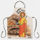 St. Peter's Lenten Fish Fry All-Over Print Schort (Voorkant)