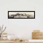 St Peter's Rome, Italië Foto 1909 Poster (Keuken)