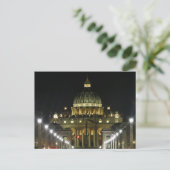 St. Peter's Sq. Via della Conciliazione - briefkaa Briefkaart (Staand voorkant)