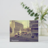 St. Peter's Square, Briefkaart Manchester (Staand voorkant)