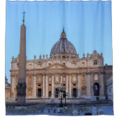 St. Peter's Square in Vaticaanstad - Rome, Italië Douchegordijn (Voorkant)