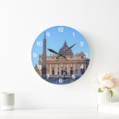 St. Peter's Square in Vaticaanstad - Rome, Italië Grote Klok (Huis)