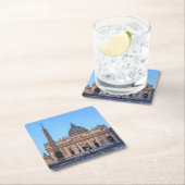 St. Peter's Square in Vaticaanstad - Rome, Italië Kartonnen Onderzetters (Insitu)