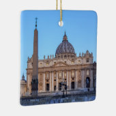 St. Peter's Square in Vaticaanstad - Rome, Italië Keramisch Ornament (Rechts)