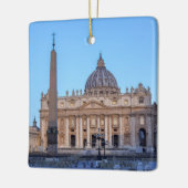 St. Peter's Square in Vaticaanstad - Rome, Italië Keramisch Ornament (Links)