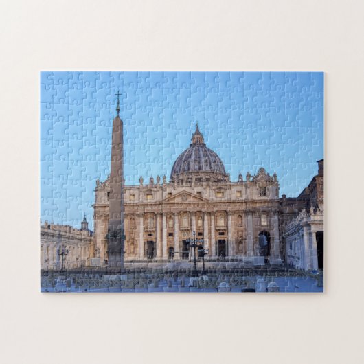 St. Peter's Square in Vaticaanstad - Rome, Italië Legpuzzel (Horizontaal)