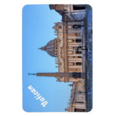 St. Peter's Square in Vaticaanstad - Rome, Italië Magneet (Verticaal)
