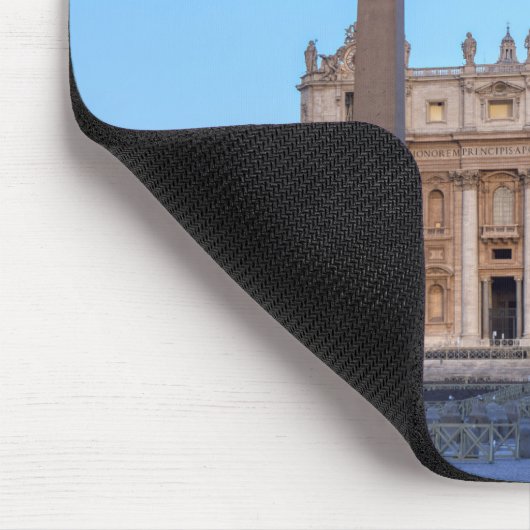 St. Peter's Square in Vaticaanstad - Rome, Italië Muismat (Hoek)