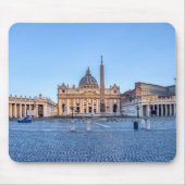 St. Peter's Square in Vaticaanstad - Rome, Italië Muismat (Voorkant)
