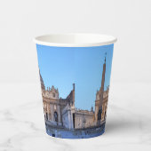 St. Peter's Square in Vaticaanstad - Rome, Italië Papieren Bekers (Links)