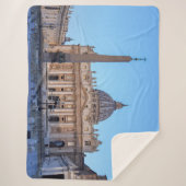 St. Peter's Square in Vaticaanstad - Rome, Italië Sherpa Deken (Voorkant)