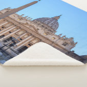 St. Peter's Square in Vaticaanstad - Rome, Italië Sherpa Deken (3/4)