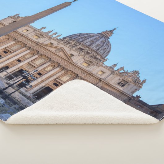 St. Peter's Square in Vaticaanstad - Rome, Italië Sherpa Deken (3/4)