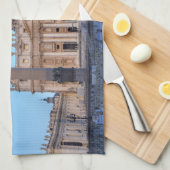 St. Peter's Square in Vaticaanstad - Rome, Italië Theedoek (Quarter Fold)