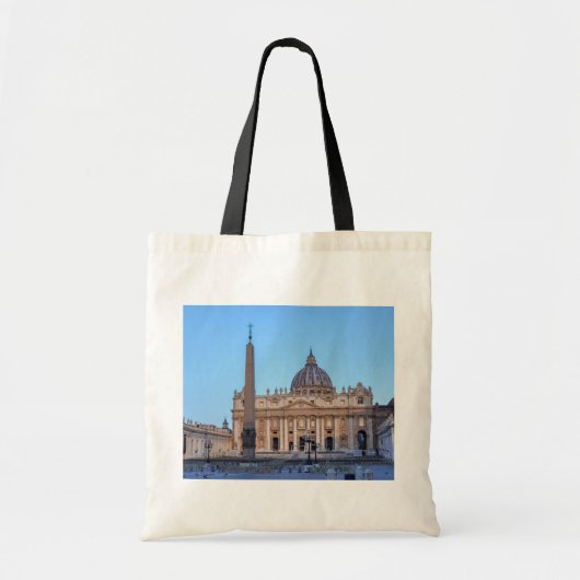 St. Peter's Square in Vaticaanstad - Rome, Italië Tote Bag (Voorkant)