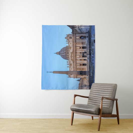 St. Peter's Square in Vaticaanstad - Rome, Italië Wandkleed (In situ)